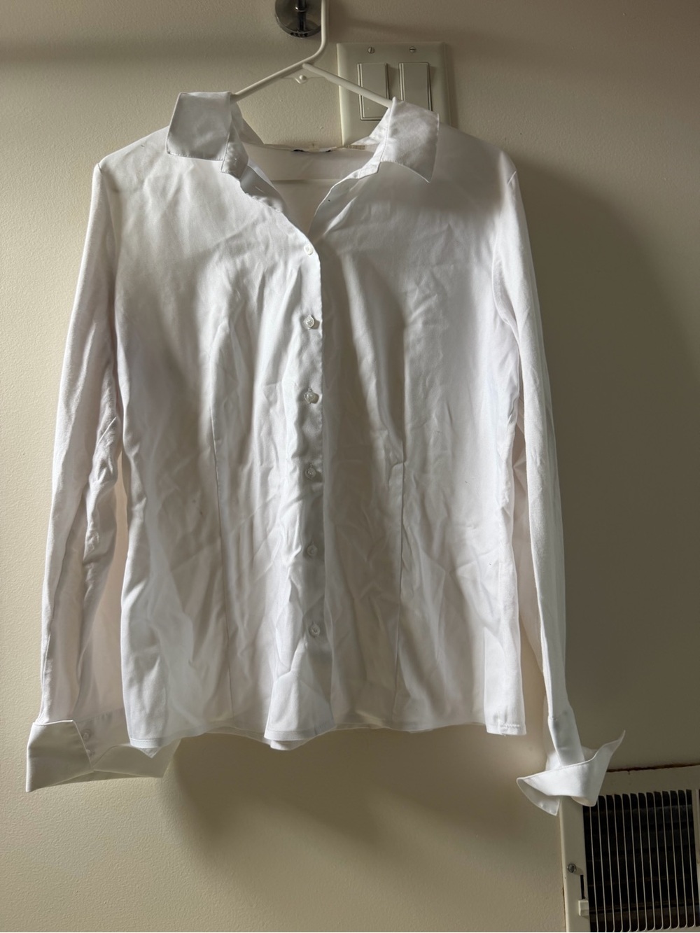 Calvin Klein classic White Men's Button-Up Dress Shirt
